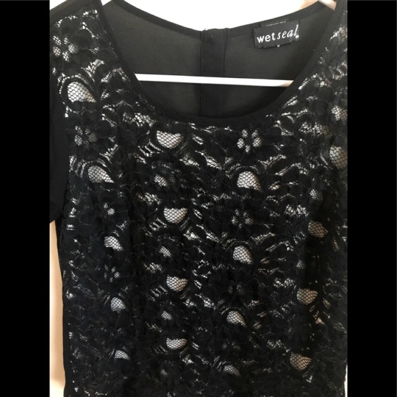 Chiffon Lace Wet Seal blouse - Picture 8 of 8